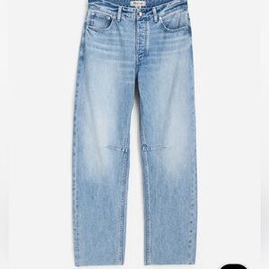 Madewell Petite Darted Barrel-Leg Jean